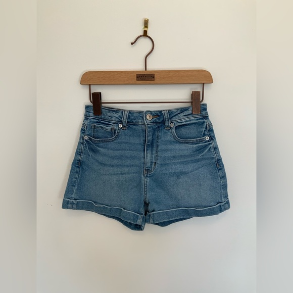 AE High Rise Denim Shorts - Picture 2 of 4